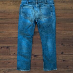 Silver Konrad Straight Leg Jeans 38x32